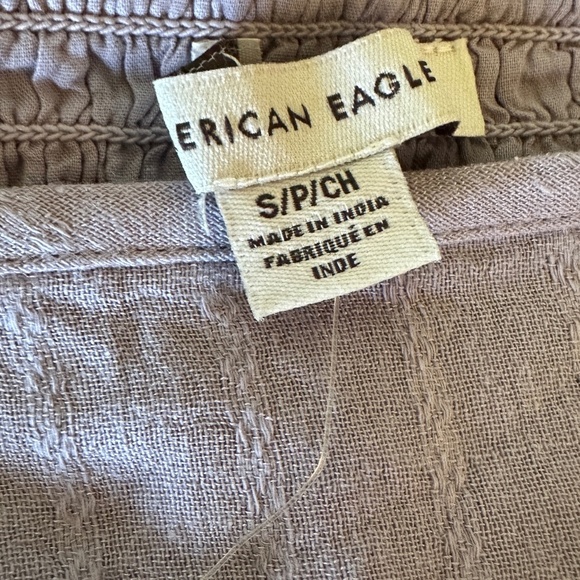 *AMERICAN EAGLE OUTFITTERS* Purple Long Sleeve Top NWT Size Small - Picture 6 of 9